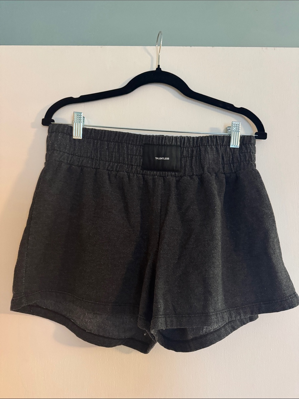 TALENTLESS Women's Charcoal Black Athletic Shorts